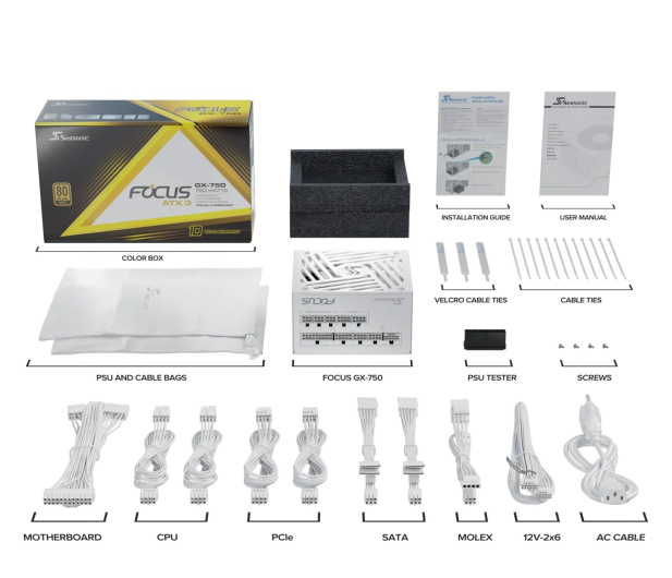 Seasonic FOCUS GX 750W 80 Plus Gold - 1350260 - zdjęcie 9